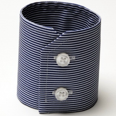 Mitered-double-button-cuff