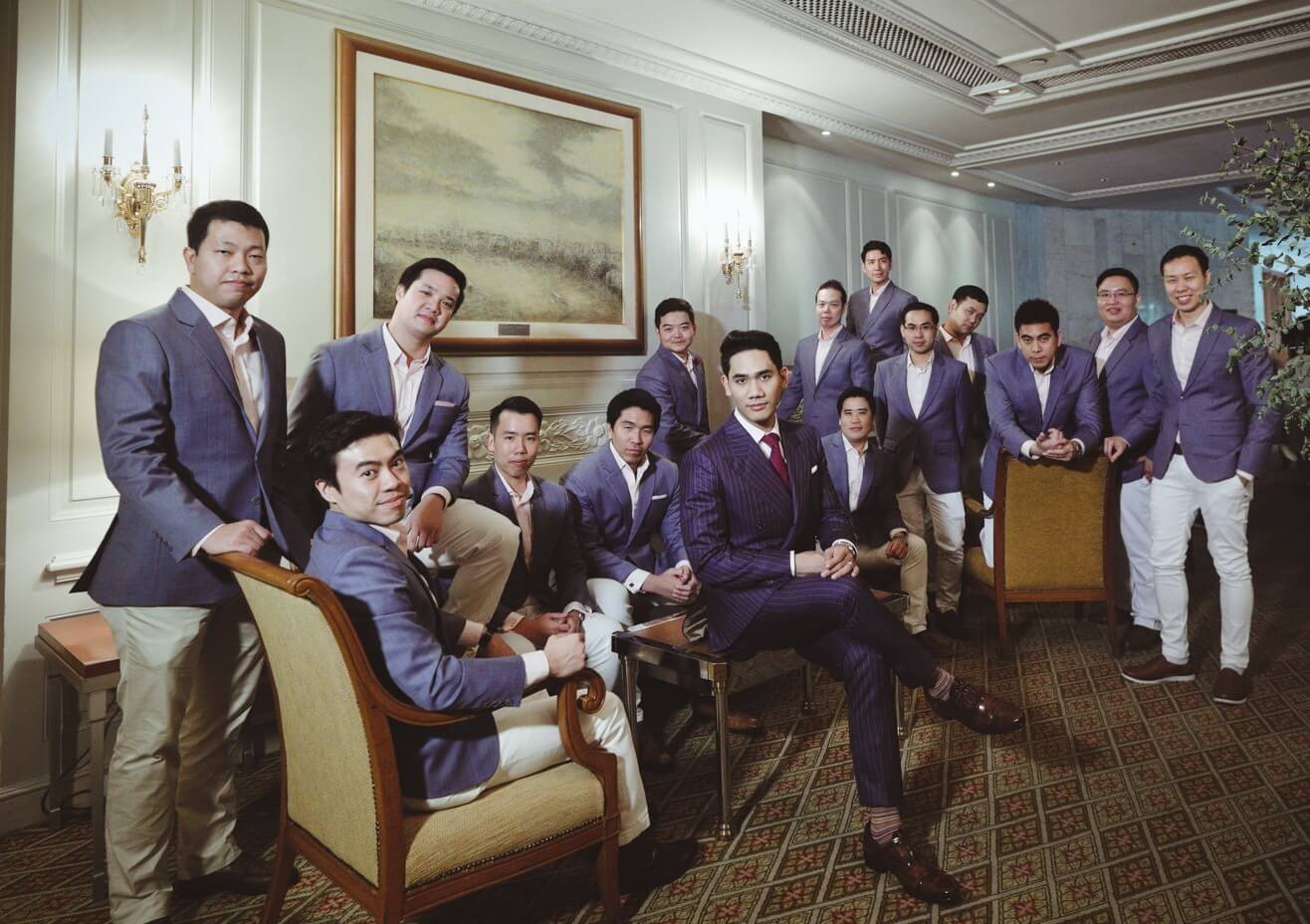 Groomsmen and wedding party tailoring by Jhasper Fashion
