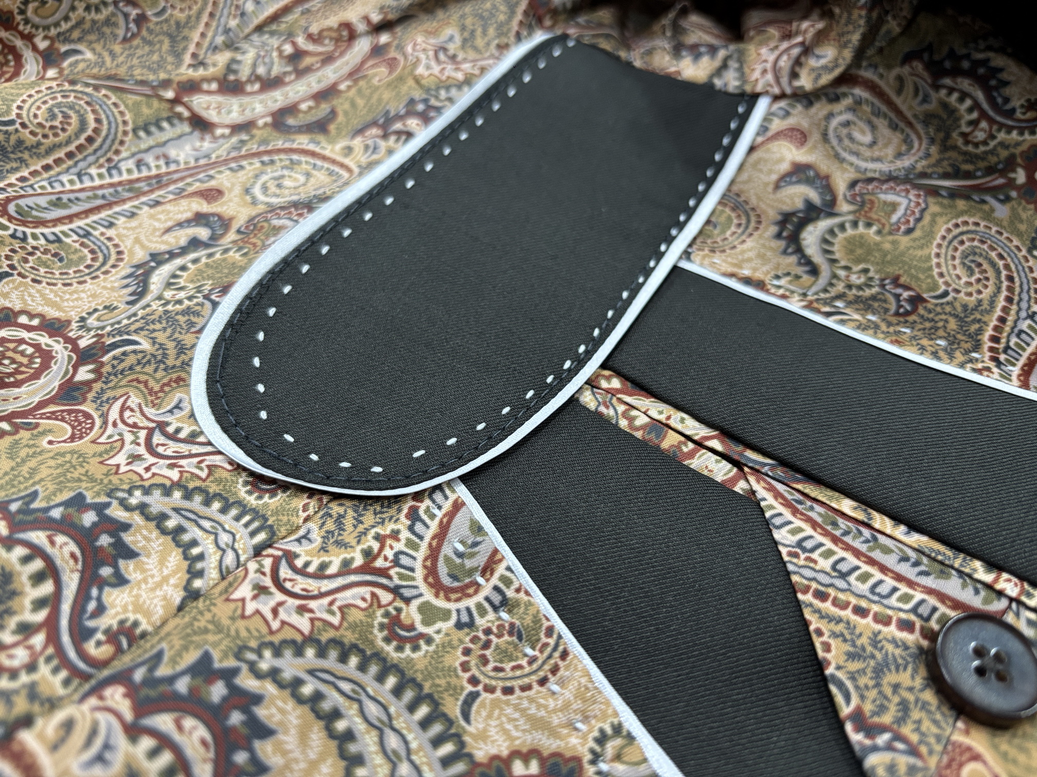 Protective sweat pad inside jacket