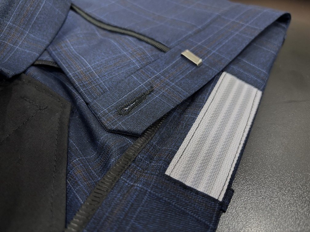 Inside waistband construction and finishing